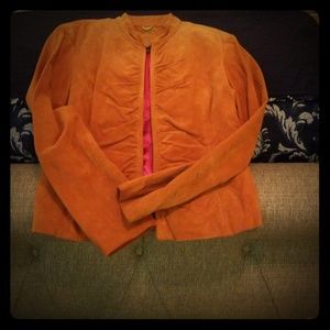 Beautiful "Orange Suede" Wilson Jacket